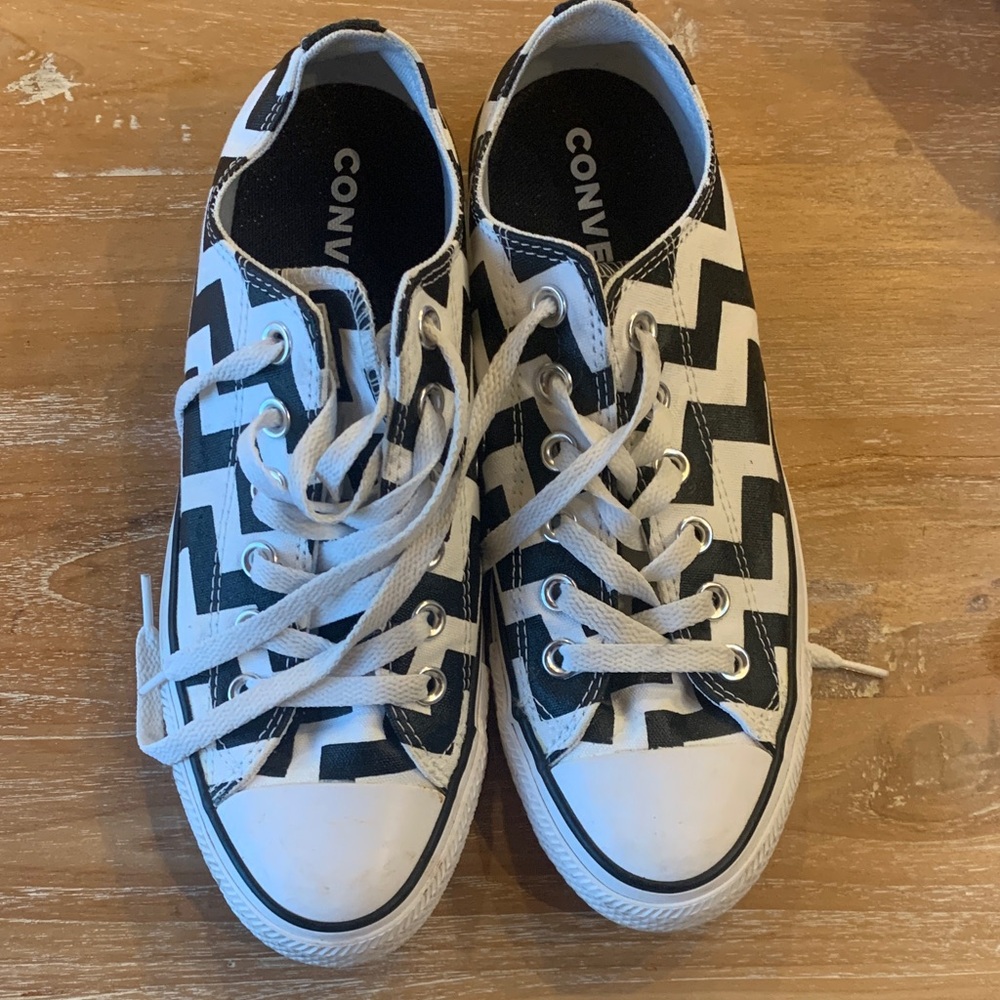 Converse Monochrome Chevron chuck taylor Sneakers
